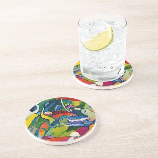 Kandinskyの抽象美術 コースター (側面)