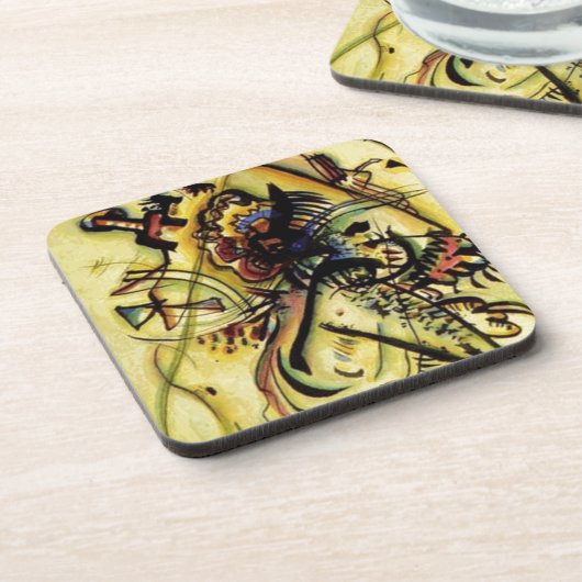 Kandinskyの未知の声へ コースター (左側)