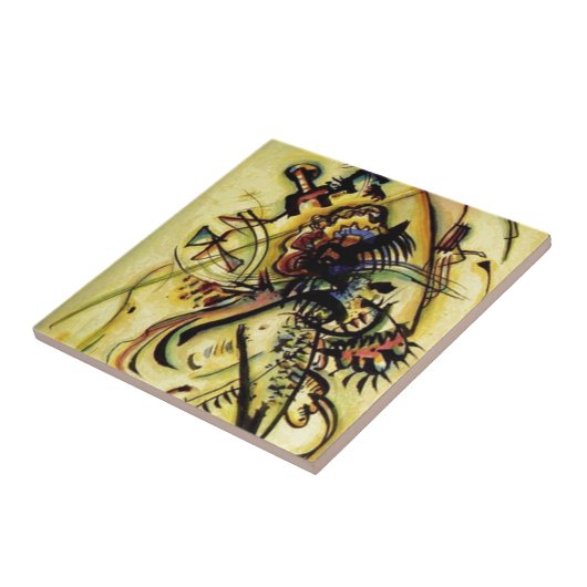 Kandinskyの未知の声へ タイル (側面)