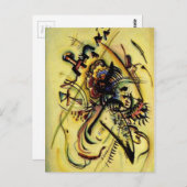 Kandinskyの未知の声へ ポストカード (正面/裏面)