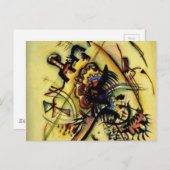 Kandinskyの未知の声へ ポストカード (正面/裏面)