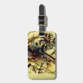 Kandinskyの未知の声へ ラゲッジタグ (正面縦)