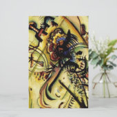 Kandinskyの未知の声へ 便箋 (スタンド正面)