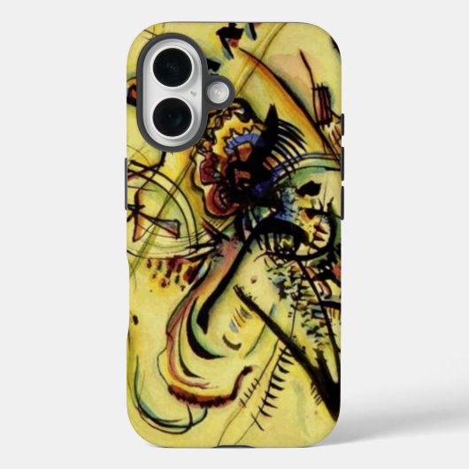 Kandinskyの未知の声へ Case-Mate iPhoneケース (裏面)