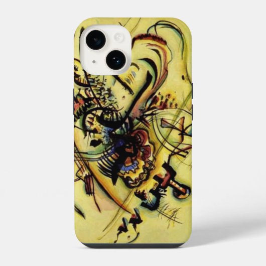 Kandinskyの未知の声へ iPhoneケース (裏面)