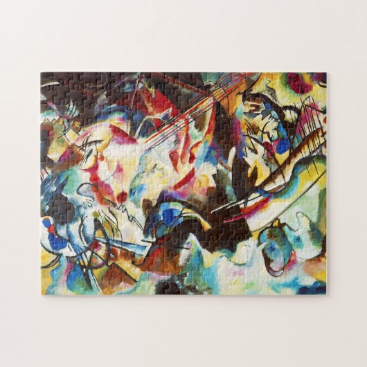 Kandinskyの構成VIのパズル ジグソーパズル (横)
