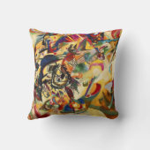 Kandinskyの構成VIIの枕 クッション (裏面)