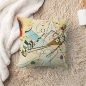 Kandinskyの構成VIIIの枕 クッション (ブランケット)