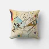 Kandinskyの構成VIIIの枕 クッション (正面)