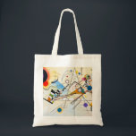 Kandinskyの構成VIII トートバッグ<br><div class="desc">構成VIIIは1923年にWassily Kandinskyによって絵を描きました。</div>