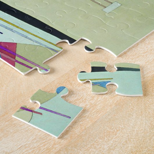 Kandinskyの相互調和のパズル ジグソーパズル (側面)