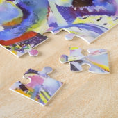 Kandinskyの「即興」のパズル ジグソーパズル (側面)