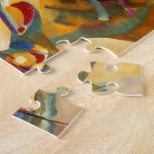 Kandinskyの"構成VII"のパズル ジグソーパズル (側面)