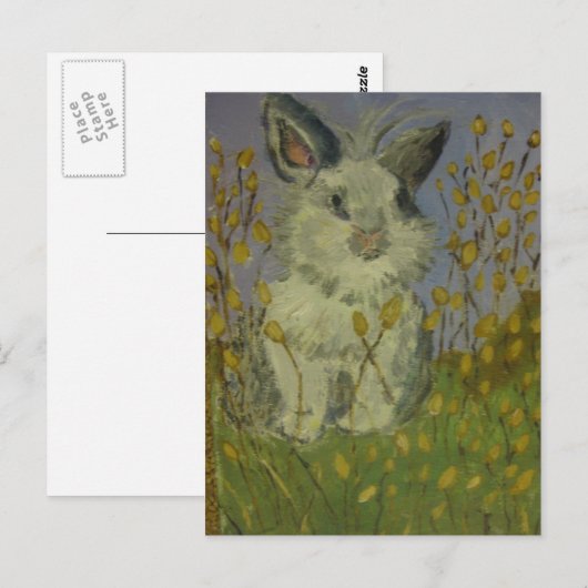 kandinskyバニー ポストカード (正面/裏面)