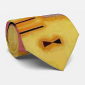 Kandinsky抽象芸術決定的なピンク幾何学図形 ネクタイ (ロール)