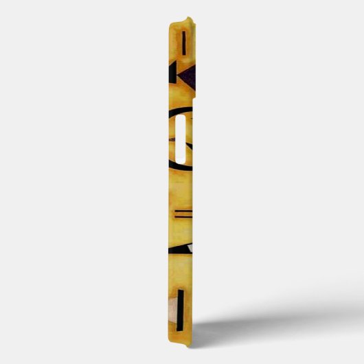 Kandinsky抽象芸術決定的なピンク幾何学図形 Case-Mate iPhoneケース (裏面 / 右)