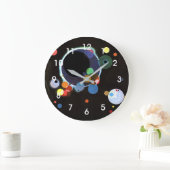 Kandinsky – いくつかの円、有名絵画な ラージ壁時計 (ホーム)