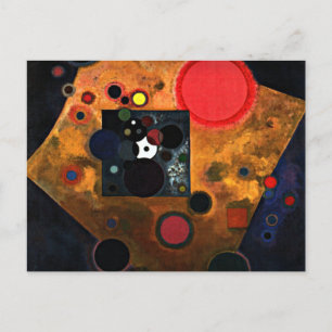 Kandinsky – アクセントバラ ポストカード