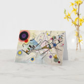 Kandinsky カード (黄色い花)