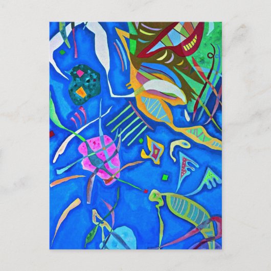 Kandinsky – グループ化 ポストカード (正面)