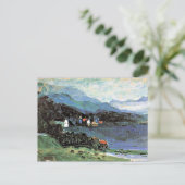 Kandinsky – コチェル、カラフル絵画風景 ポストカード (スタンド正面)