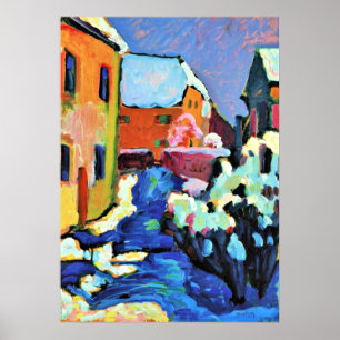 Kandinsky – コチェル、墓地、レクトリー ポスター