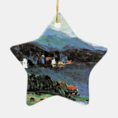 Kandinsky – コチェル、有名絵画な セラミックオーナメント (正面)