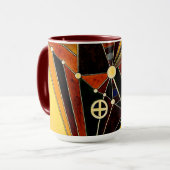 Kandinsky – ネットワーク マグカップ (正面左)