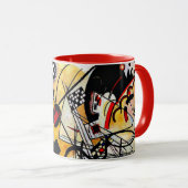 Kandinsky – ハイドライオンラインマグカップ マグカップ (正面右)