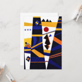 Kandinsky – バインド、カラフル抽象芸術アートワーク カード (正面/裏面インサイチュ)