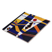 Kandinsky – バインド、カラフル抽象芸術アートワーク タイル (側面)