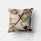 Kandinsky – ブルーセグメント、 クッション (裏面)