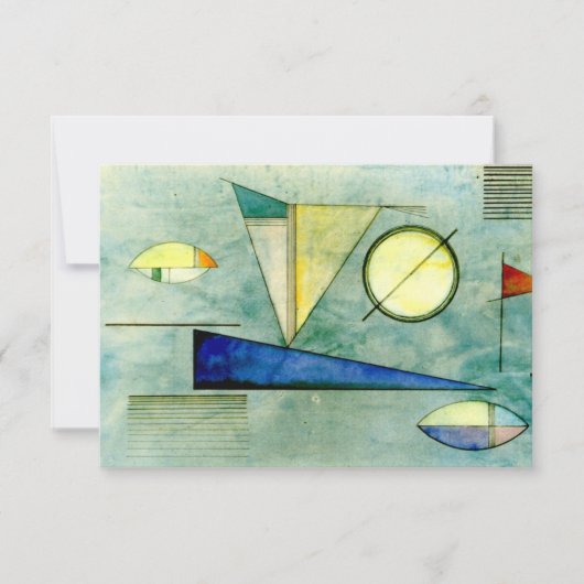 Kandinsky – ヘイズ、抽象芸術アートワーク、 (正面)