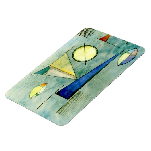 Kandinsky – ヘイズ、抽象芸術アートワーク マグネット (左側)