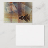 Kandinsky – ヘビーヒント,抽象芸術アート ノートカード (正面/裏面)