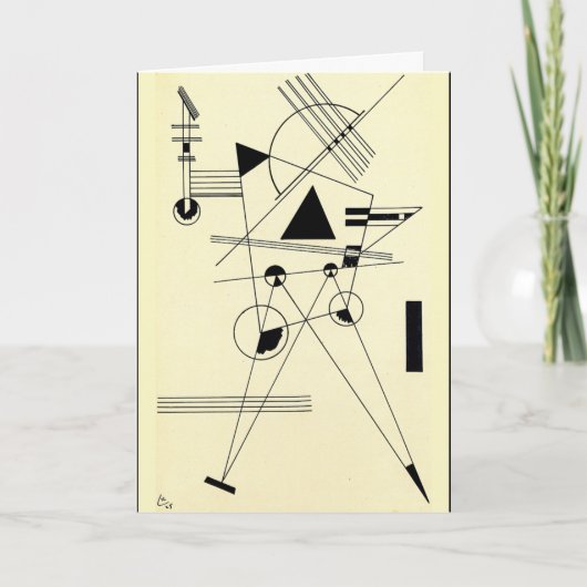 Kandinsky – ポイントスケッチ カード (正面)