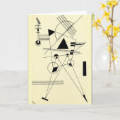 Kandinsky – ポイントスケッチ カード (黄色い花)