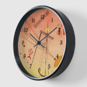 Kandinsky – ライトアタッチメント 壁時計 (傾斜)