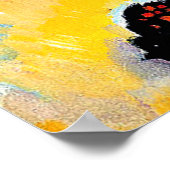 Kandinsky – ランドスケープと工場の煙突 ポスター (角)