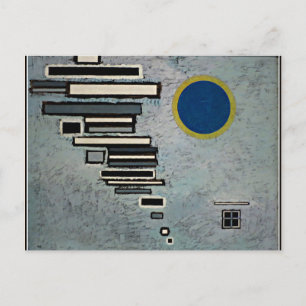 Kandinsky – 不均等な抽象芸術アートワーク ポストカード