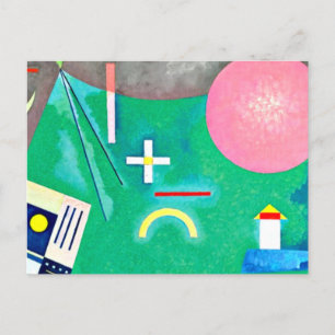 Kandinsky – 円への矢印 ポストカード