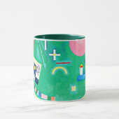 Kandinsky – 円への矢印 マグカップ (中央)