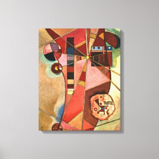 Kandinsky – 固定ポイント キャンバスプリント (正面)
