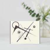 Kandinsky – 抽象化 ポストカード (スタンド正面)