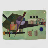 Kandinsky – 拡張、人気がある抽象芸術絵画、 ゴルフタオル (横)