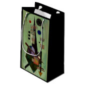 Kandinsky – 拡張、人気がある抽象芸術絵画、 スモールペーパーバッグ (裏面アングル)