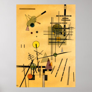 Kandinsky – 文字列 ポスター