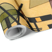 Kandinsky – 文字列 ラッピングペーパー (ロールコーナー)