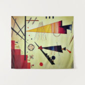 Kandinsky – 構メリー造 タペストリー (正面(横))