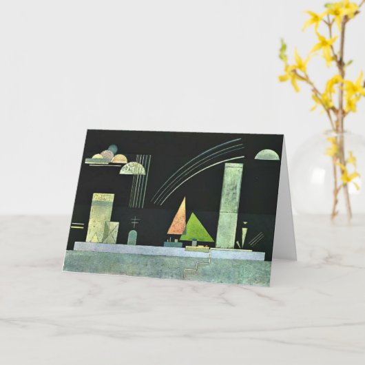 Kandinsky -残りの… カード (黄色い花)